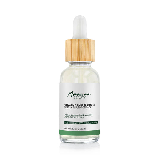 VITAMIN E HYBRID SERUM - SPOTS, DARK CIRCLES & WRINKLES - HASHTAG BEAUTY™