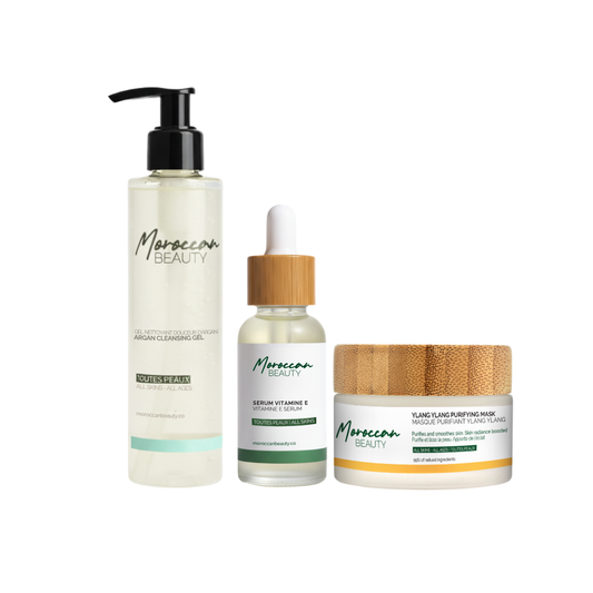 Acne Treat+ Routine - Cleans pores & Treats acne