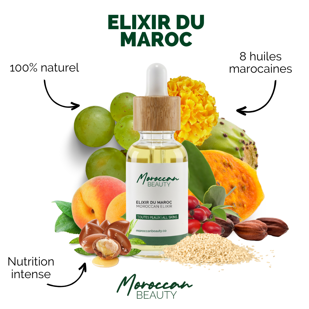 Elixir from Morocco with 8 natural oils - 100% natural