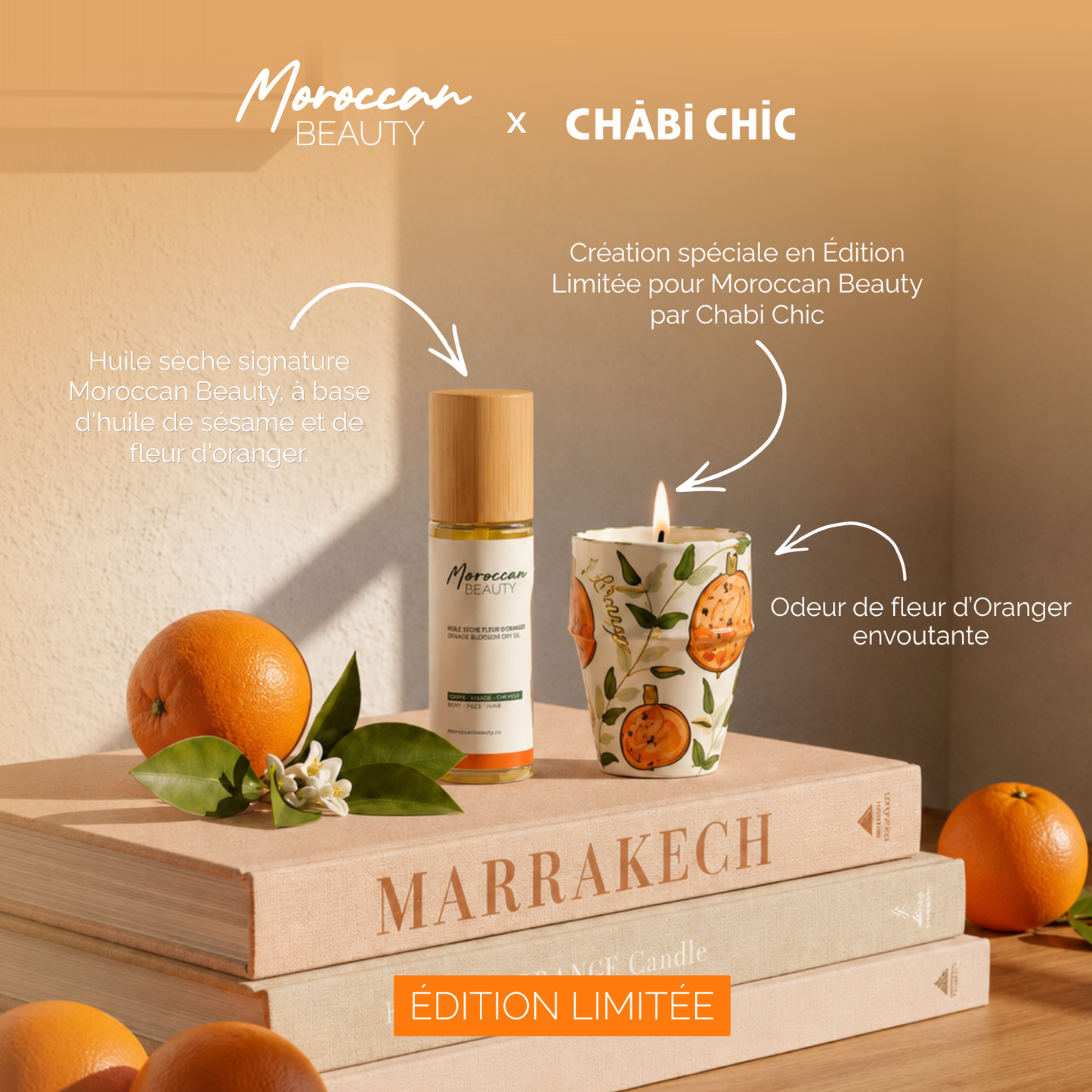 Moroccan Beauty × Chabi Chic –  Un Souffle d’Oranger