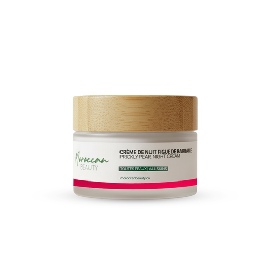 Prickly pear night cream - 100% natural