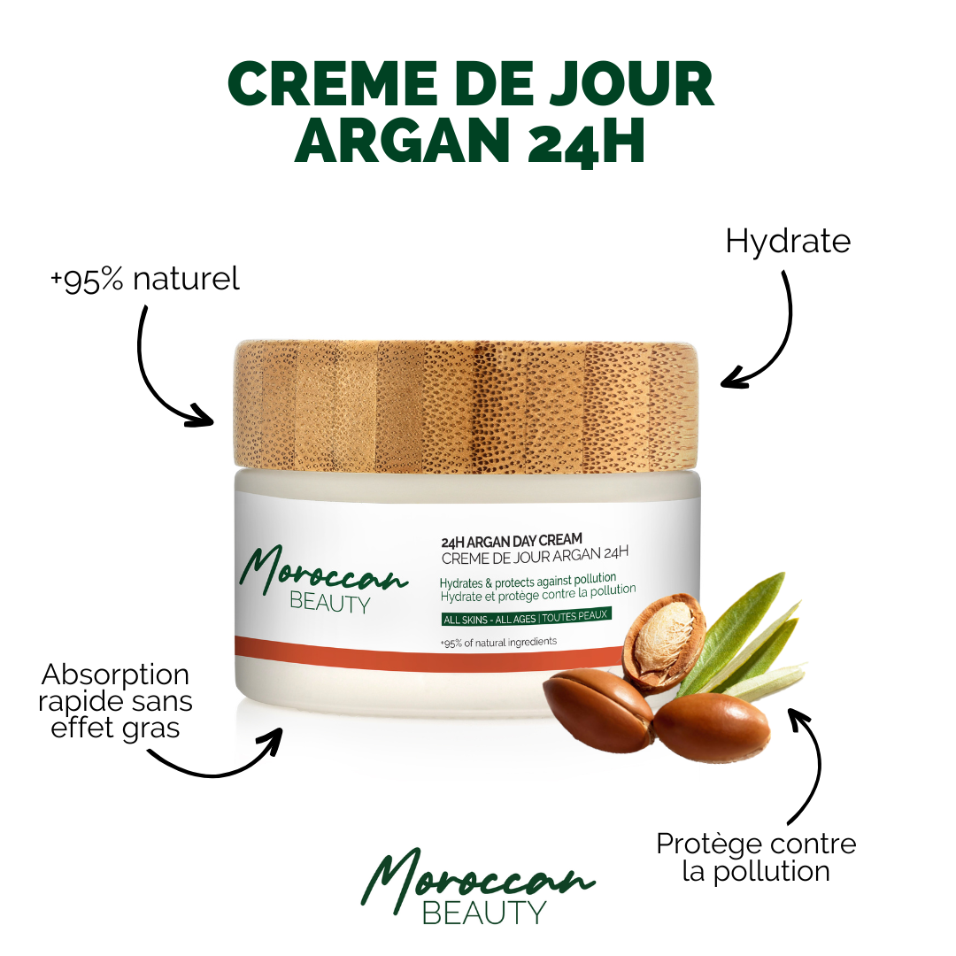 Crème de jour Argan 24h XL